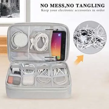 Compact FYY Cable Organizer Bag for All Devices