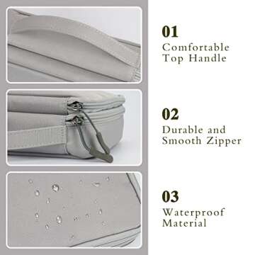 Compact FYY Cable Organizer Bag for All Devices