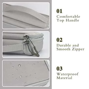 Compact FYY Cable Organizer Bag for All Devices