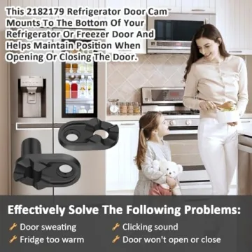 Refrigerator Door Closer Cam Kit for Whirlpool