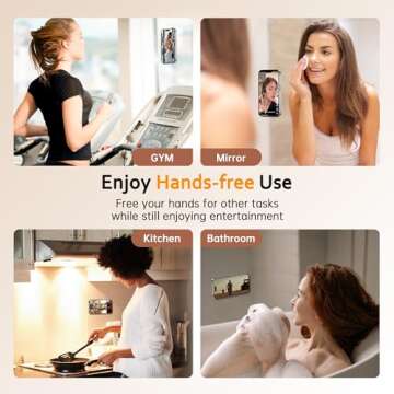 Hands-Free GONEZ Magnetic Phone Mount for All Phones