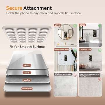 Hands-Free GONEZ Magnetic Phone Mount for All Phones