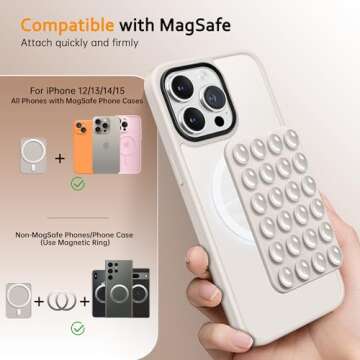 Hands-Free GONEZ Magnetic Phone Mount for All Phones