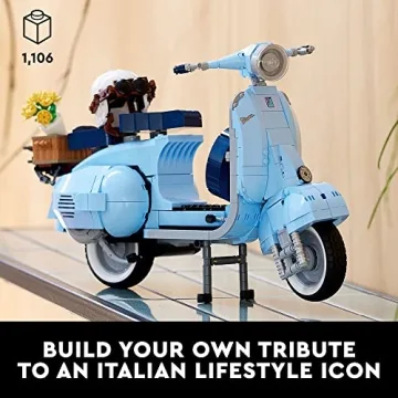 LEGO Icons Vespa 125 Scooter Building Kit for Adults