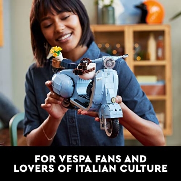 LEGO Icons Vespa 125 Scooter Building Kit for Adults