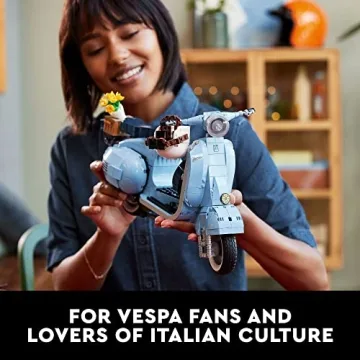 LEGO Icons Vespa 125 Scooter Building Kit for Adults
