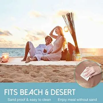 Tiny Land 2 in 1 Waterproof Picnic Blanket for All Outdoor Activities