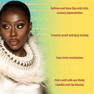 Juvia's Place Coffee Shop Luxe Lip Liner: Love Me - Colorstay Matte Finish Lip Pencil, Makeup for Natural Long Lasting Beauty and Sensational Wear, Lip Stain Kiss Proof Cometics