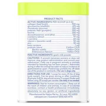 Super Scoop Dog Multivitamin Powder with 21 Supplements