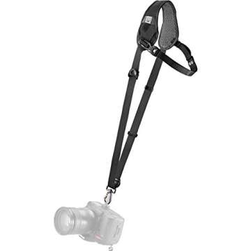 Black Rapid Curve Breathe Classic Strap, Black, One Size