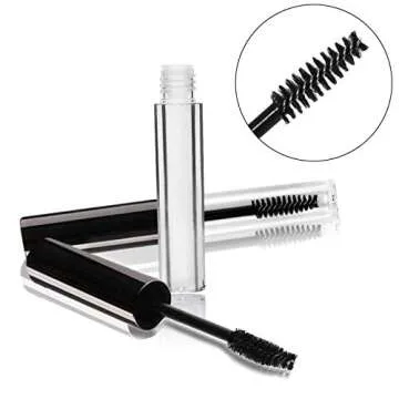 10Pcs DIY Mascara Tube Kit for Castor Oil & Makeup