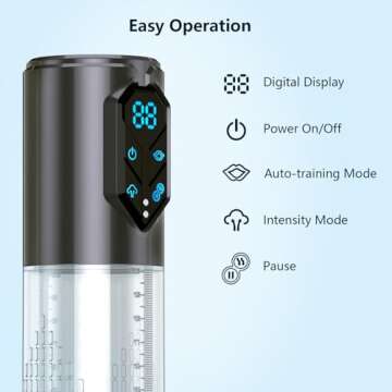 Automatic Male Masturbator Vacuum Pump with Suction Modes