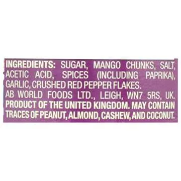 Patak's Hot Mango Chutney - Spicy Indian Condiment 12 Oz