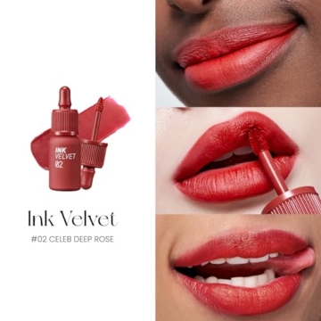 Peripera Ink Velvet Lip Tint in Celeb Deep Rose for All-day Wear
