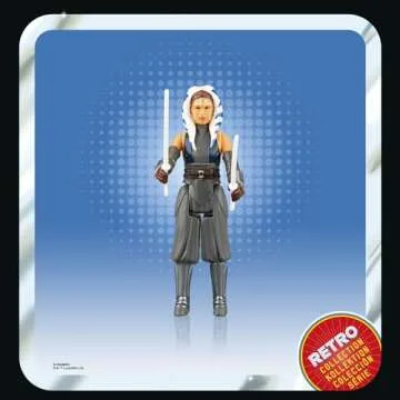 STAR WARS Retro Collection Ahsoka Tano, Ahsoka 3.75-Inch Collectible Action Figures, Ages 4 and Up