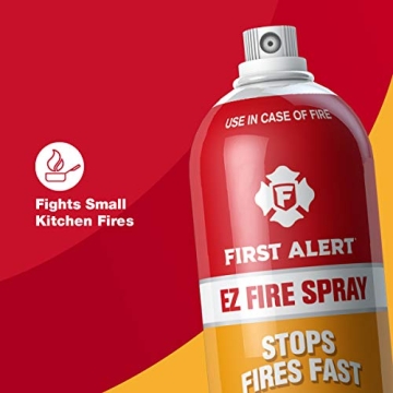 First Alert EZ Fire Spray Portable Fire Extinguisher Pack