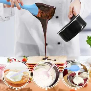 Moiunbead Silicone Spatula Set for Enthusiastic Cooking Lovers