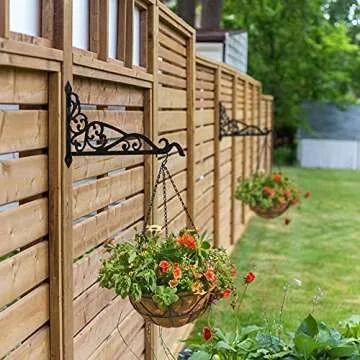 APBFH 14in Hanging Plant Bracket for Indoor Outdoor Use