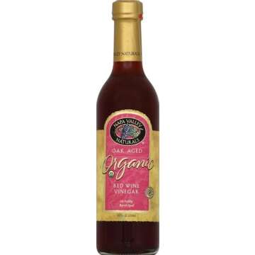 Napa Valley Naturals Organic Red Wine Vinegar 12.7 Ounces