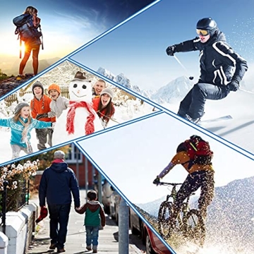 Heatuff Thick Wool Socks 5 Pairs for Ultimate Warmth