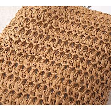 YXCXGO Womens Straw Beach Bag Lightweight and Stylish