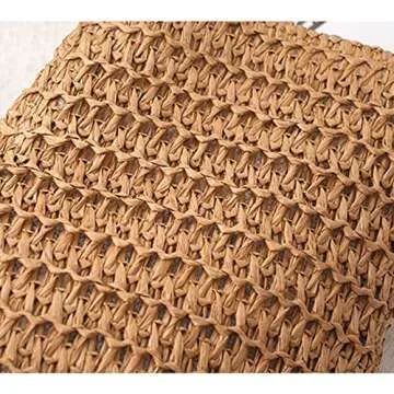 YXCXGO Womens Straw Beach Bag Lightweight and Stylish