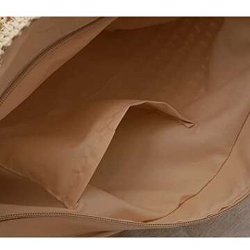 YXCXGO Womens Straw Beach Bag Lightweight and Stylish