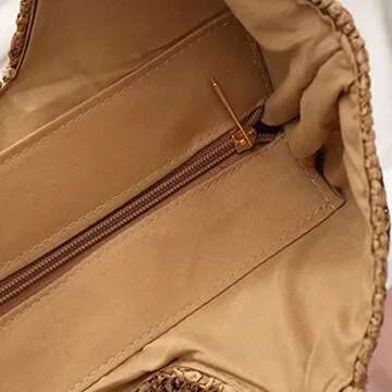 YXCXGO Womens Straw Beach Bag Lightweight and Stylish