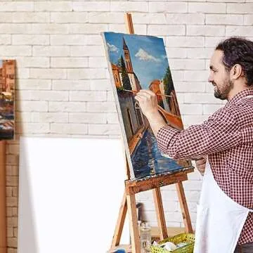Sherr 6 Pcs Large Blank Canvas for Diverse Painting