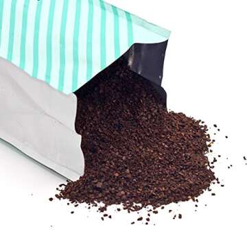 Cold Brew Organic Coarse Ground Coffee, Colombian Supremo, Dark Roast, Coarse Grind for Cold Brew Co...