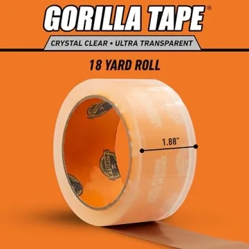 Gorilla Crystal Clear Repair Duct Tape for All Projects