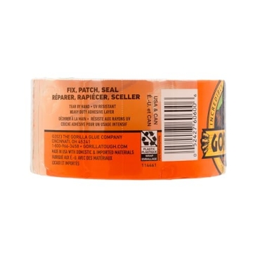 Gorilla Crystal Clear Repair Duct Tape for All Projects
