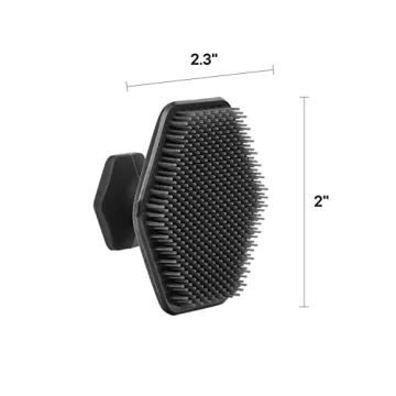 Tooletries Men's Face Scrubber - Durable Silicone Exfoliator