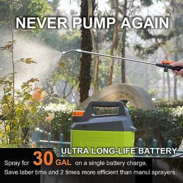 HIFAY ES4 Electric Sprayer with Rechargeable Battery