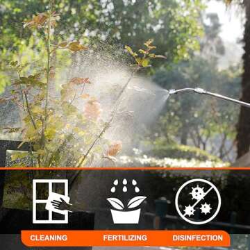 HIFAY ES4 Electric Sprayer with Rechargeable Battery