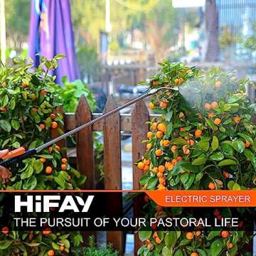 HIFAY ES4 Electric Sprayer with Rechargeable Battery