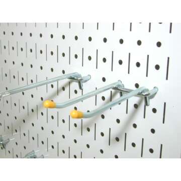 Wall Control 30-P-3232W White Metal Pegboard Pack