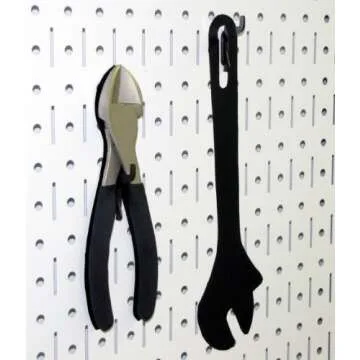 Wall Control 30-P-3232W White Metal Pegboard Pack