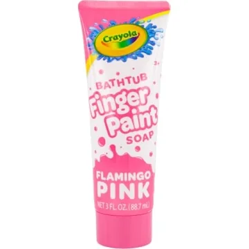 Crayola Washable Bathtub Finger Paints for Creative Fun