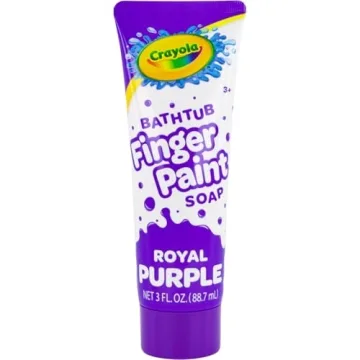 Crayola Washable Bathtub Finger Paints for Creative Fun