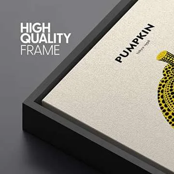 Stunning SIGNLEADER Kusama Canvas Print for Home Decor