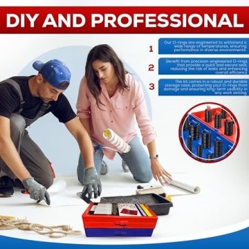 Comprehensive SAE Metric O-Ring Assortment Kit