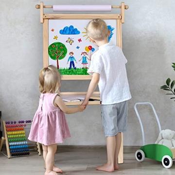 Kraftic Deluxe Standing Art Easel for Kids