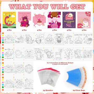 Creative Valentine’s Day Gifts for Children with Art Supplies