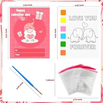 Creative Valentine’s Day Gifts for Children with Art Supplies
