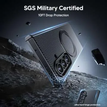 Durable WSKEN Z Fold 7 Case with Magnetic Stand