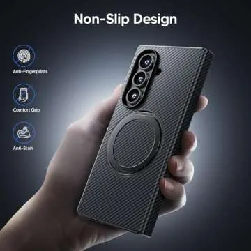 Durable WSKEN Z Fold 7 Case with Magnetic Stand