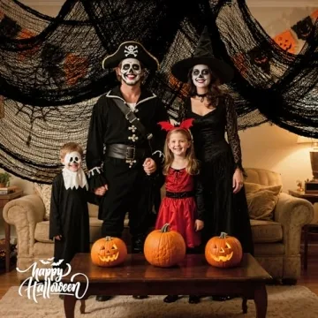 AHEONLAR Halloween Creepy Cloth Gauze for Haunted Houses