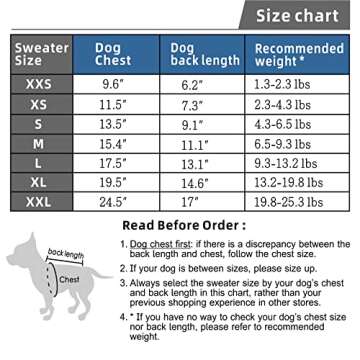 FabriCastle Dog Sweater, Pack of 2 or 3, Dog Clothes, Dog Coat, Dog Jacket for Small or Medium Dogs Boy or Girl, Ultra Soft and Warm Cat Pet Sweaters (Small, Grey,Blue,Dark Blue)