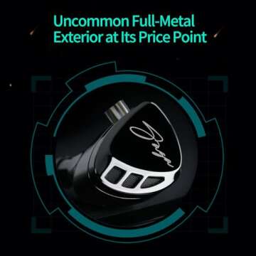 KZ Saga High-Performance Wired Gaming Earbuds with Bass